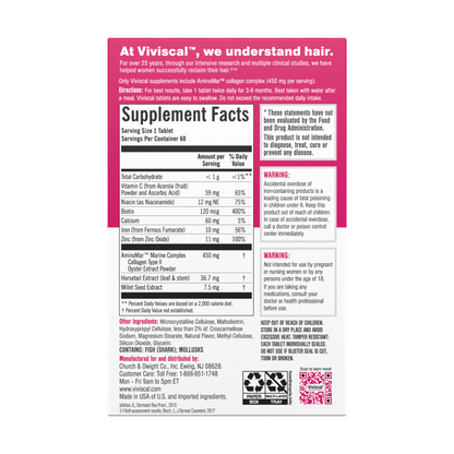 Viviscal Hair Growth Supplements